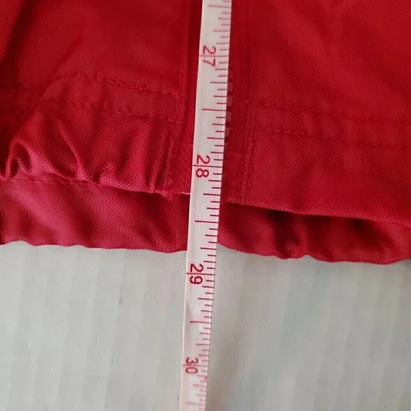 Men's ADIDAS Red White Windbreaker SZ L Large Nebraska Cornhuskers Football - Picture 8 of 13